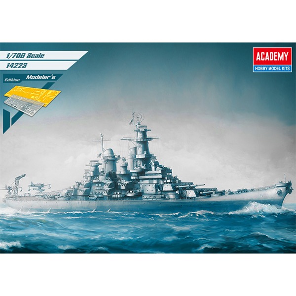 아카데미 1/700 미해군 전함 미주리 모델러 에디션