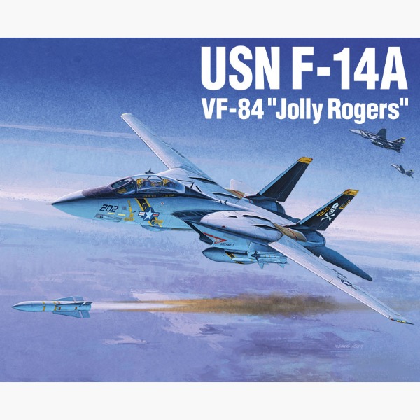 아카데미과학1/144미해군F-14A VF-84 졸리로저스12626