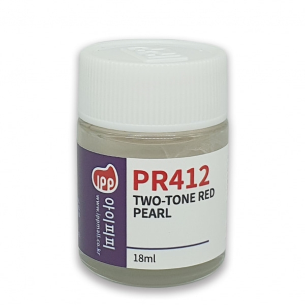 IPP 아이피피 PR412 투톤 레드 펄 18ml - 락커 병도료 도색 도색 프라모델