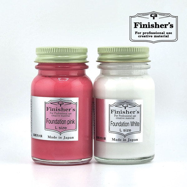 피니셔즈 파운데이션 대용량 화이트 핑크 70ml - 서페이서 락커 프라모델 도료 병도료